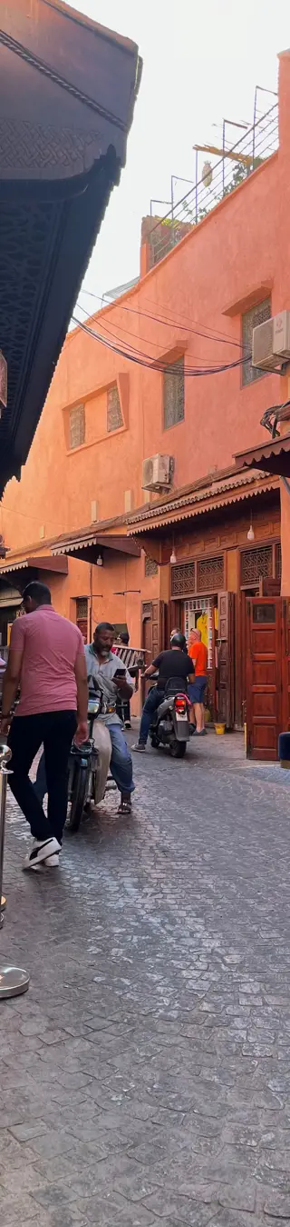 Strassen in Marrakesch.